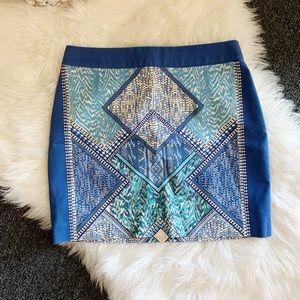 H&M Print Mini Skirt